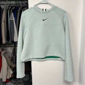 Nike crop thermal sweatshirt